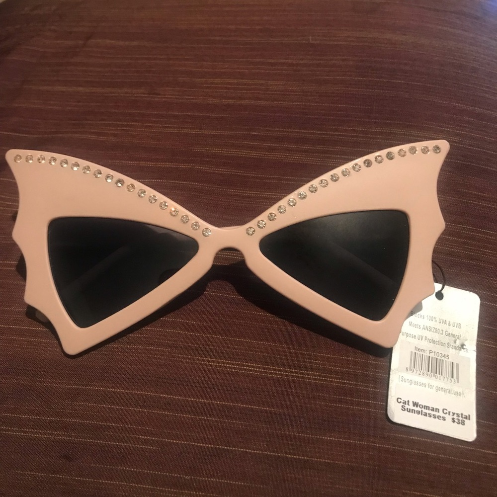 Cat Women Crystal Sunglasses 🕶